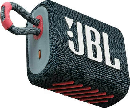 Портативна/Преносима тонколона JBL GO 3 Blue Coral - 1