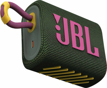 Kannettava kaiutin JBL GO 3 Green - 1