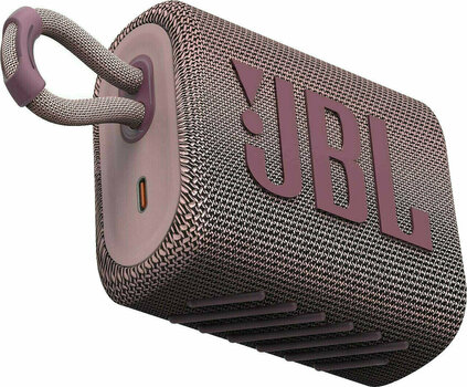 bärbar högtalare JBL GO 3 Pink - 1