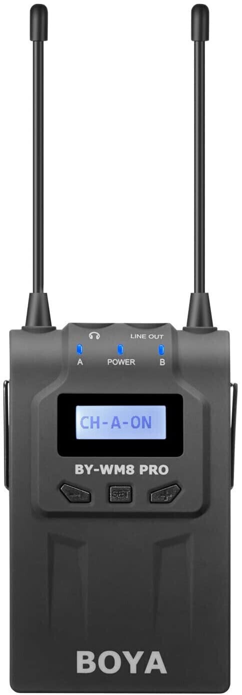 Système audio sans fil pour caméra BOYA RX8 PRO