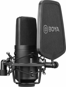 Microfone condensador de estúdio BOYA BY-M800 Microfone condensador de estúdio - 1