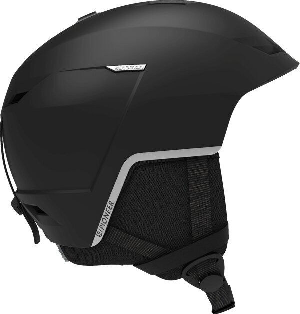 Ski Helmet Salomon Pioneer LT Black Silver M (56-59 cm) Ski Helmet