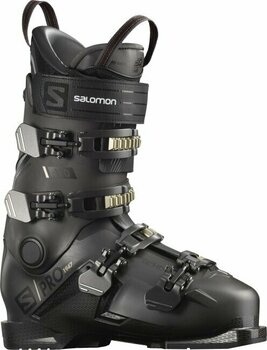 Chaussures de ski alpin Salomon S/PRO Belluga Metalic/Black/Pale Kaki 27/27,5 Chaussures de ski alpin - 1
