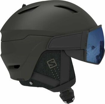 Ski Helmet Salomon Driver Custom Air Sigma Black/Sky Blue L (59-62 cm) Ski Helmet - 1
