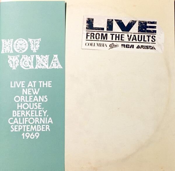 LP Hot Tuna - Live At The New Orleans House (2 LP)