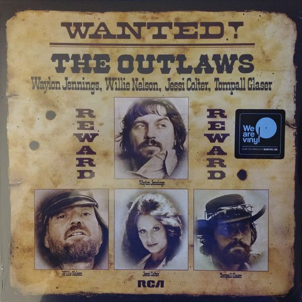 Waylon Jennings Wanted The Outlaws Willie Nelson Lp Muziker