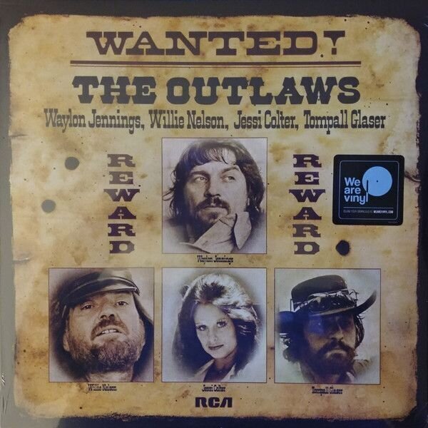 LP Waylon Jennings - Wanted! The Outlaws (Willie Nelson) (LP)