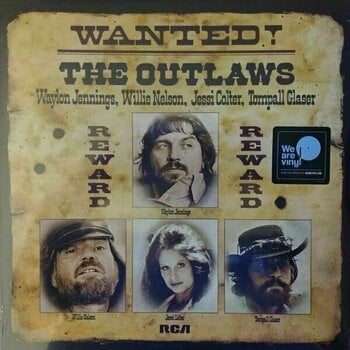 LP Waylon Jennings - Wanted! The Outlaws (Willie Nelson) (LP) - 1