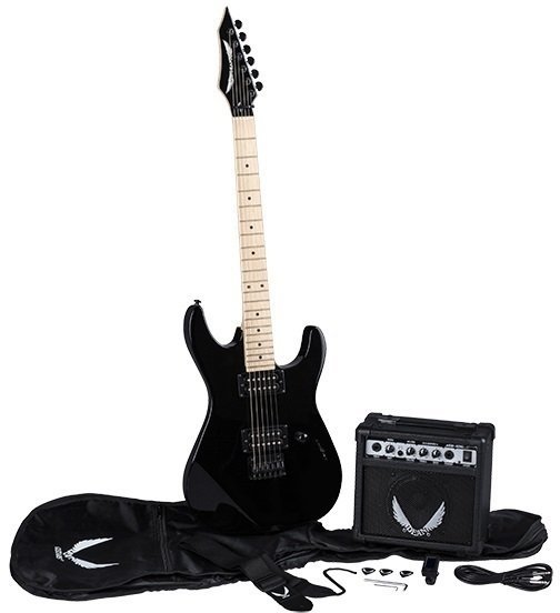 Guitare électrique Dean Guitars Custom Zone Pack Classic Black
