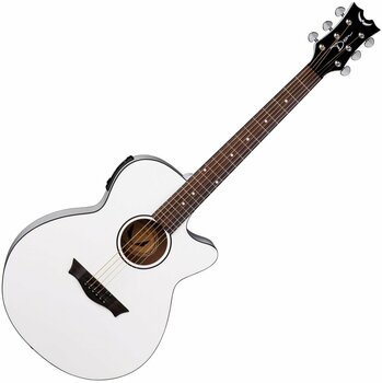 electro-acoustic guitar Dean Guitars AXS Performer A/E White - 1