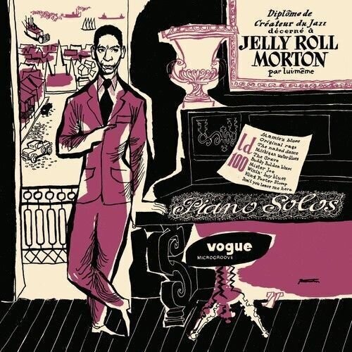 LP Jelly Roll Morton - Piano Solos (LP)
