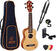 Sopránové ukulele Ortega RU5-SO Deluxe SET Sopránové ukulele Natural
