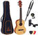 Ortega RU5-TE Deluxe SET Tenorové ukulele Natural