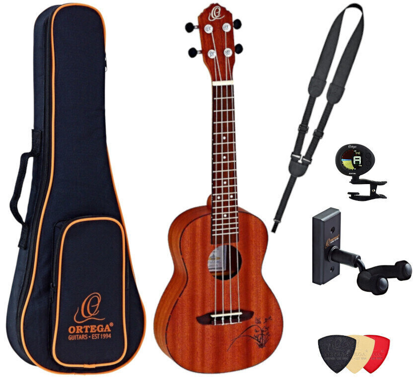 Koncertní ukulele Ortega RU5MM Deluxe SET Koncertní ukulele Natural