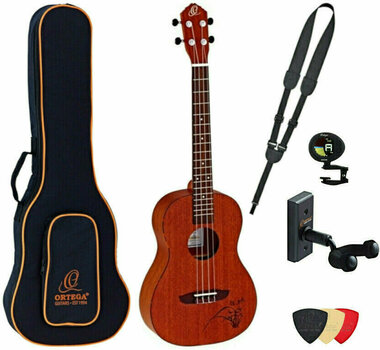 Barytonové ukulele Ortega RU5MM-BA Deluxe SET Barytonové ukulele Natural - 1