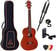 Barytonové ukulele Ortega RU5MM-BA Deluxe SET Barytonové ukulele Natural