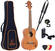 Ortega RU5MM-TE Deluxe SET Tenorové ukulele Natural