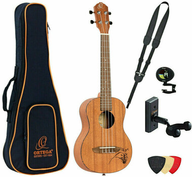 Tenor ukulele Ortega RU5MM-TE Deluxe SET Tenor ukulele Natural - 1