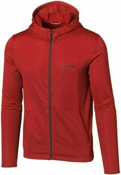 Ski T-shirt /hættetrøje Atomic Alps FZ Hoodie Dark Red M Hættetrøje - 1