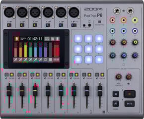 Podcast Mixer Zoom PodTrak P8 Podcast Mixer