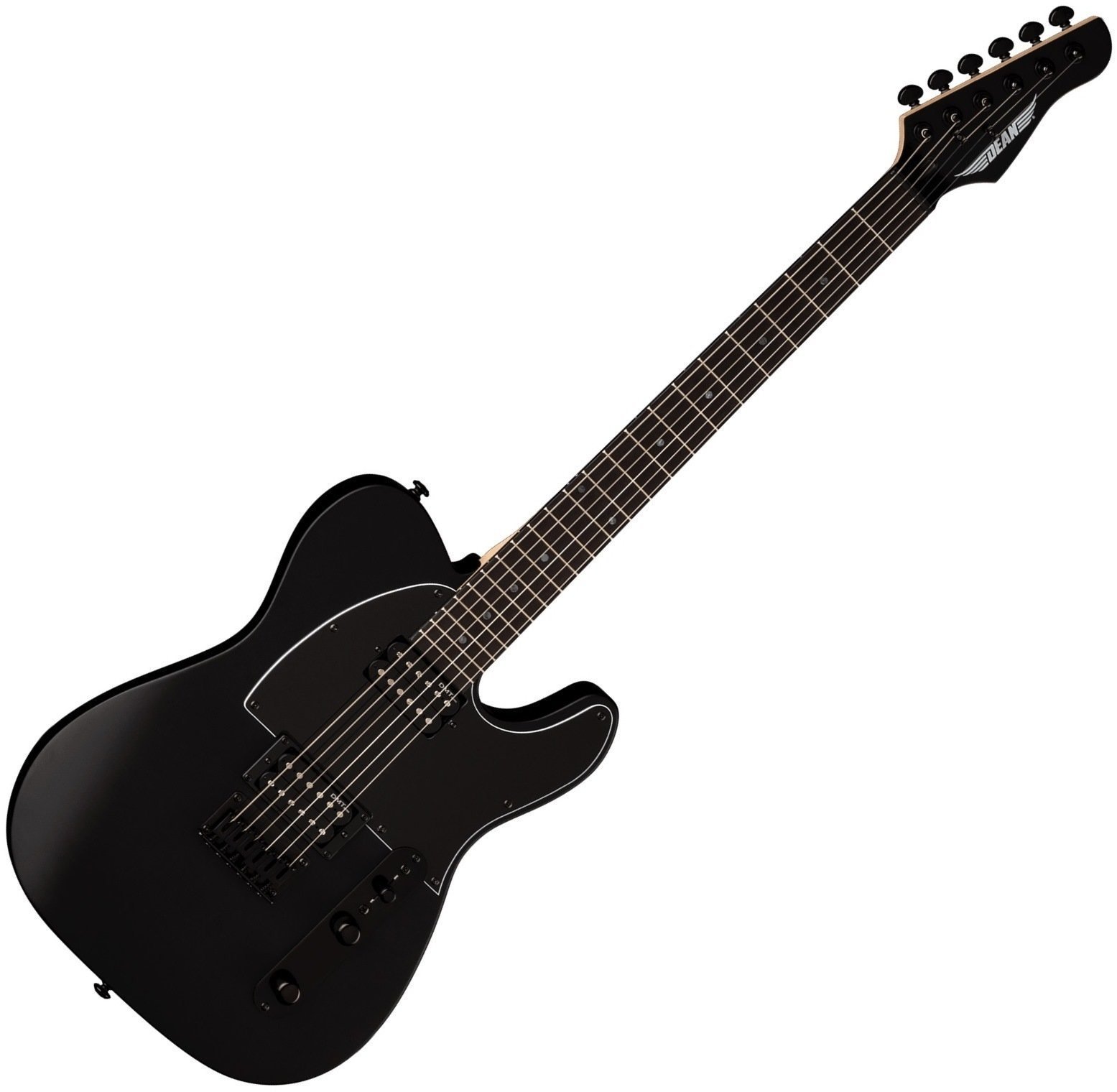 Guitarra electrica Dean Guitars NashVegas Hum Hum - Black Satin