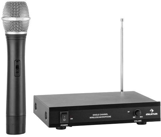 Set Microfoni Palmari Wireless Auna VHF-1-H