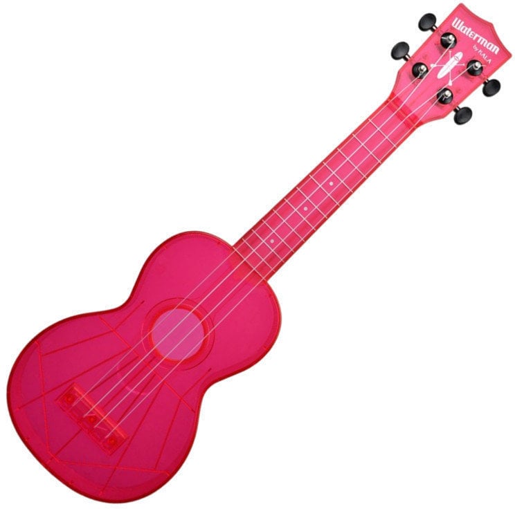 Soprano ukulele Kala Waterman Soprano ukulele Watermelon Fluorescent