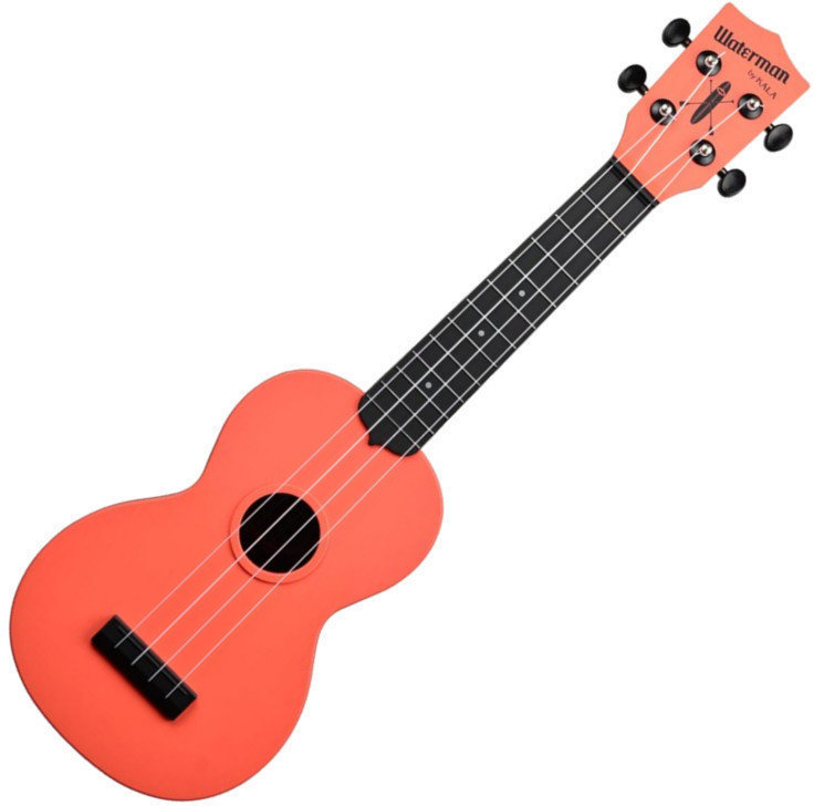 Sopránové ukulele Kala Waterman Sopránové ukulele Tomato Red