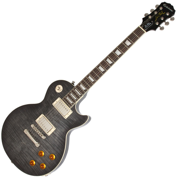 Elektrisk guitar Epiphone Les Paul Standard Plustop PRO Trans Black