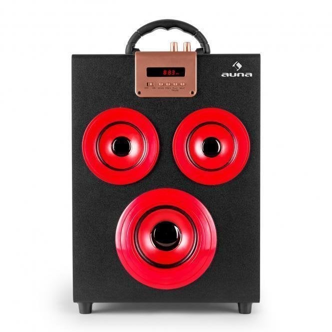 Portable Lautsprecher Auna Central Park Red