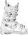 Chaussures de ski alpin Atomic Hawx Prime W Blanc-Argent 25/25,5 Chaussures de ski alpin