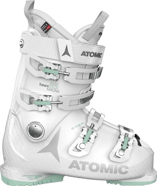 Botas de esquí alpino Atomic Hawx Magna W White/Mint 25/25,5 Botas de esquí alpino