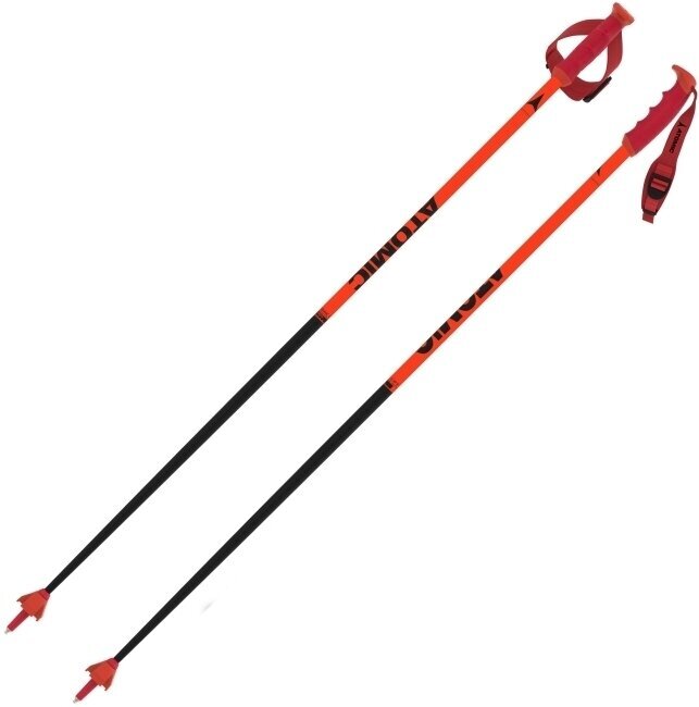 Kijki narciarskie Atomic Redster Carbon Red/Black 120 cm Kijki narciarskie