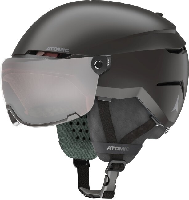 Lyžařská helma Atomic Savor Visor JR Black S (51-55 cm) Lyžařská helma