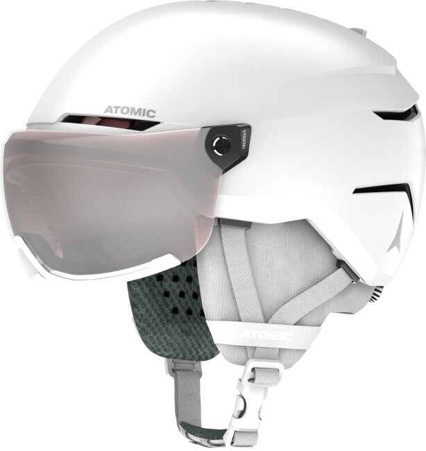 Lyžařská helma Atomic Savor Visor JR White XS (48-52 cm) Lyžařská helma