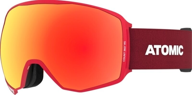 Óculos de esqui Atomic Count 360° HD RS Red/Red HD Óculos de esqui