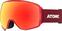 Ski Brillen Atomic Count 360° HD RS Red/Red HD Ski Brillen
