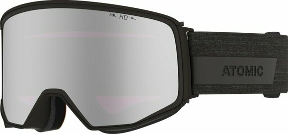 Ski Goggles Atomic Four Q HD Black/Silver HD Ski Goggles - 1