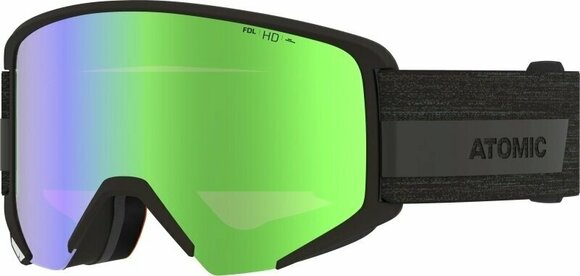 Óculos de esqui Atomic Savor Big HD Black/Green HD Óculos de esqui - 1