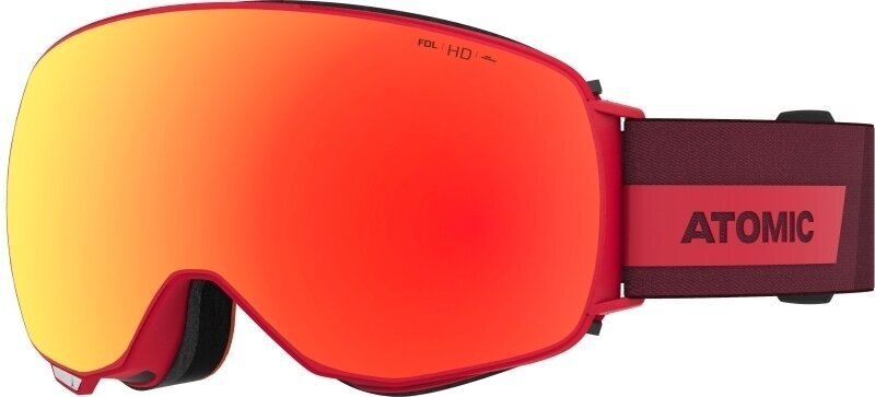 Ski Goggles Atomic Revent Q HD Red/Red HD Ski Goggles