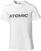 Φούτερ και Μπλούζα Σκι Atomic Alps T-Shirt Λευκό L Κοντομάνικη μπλούζα