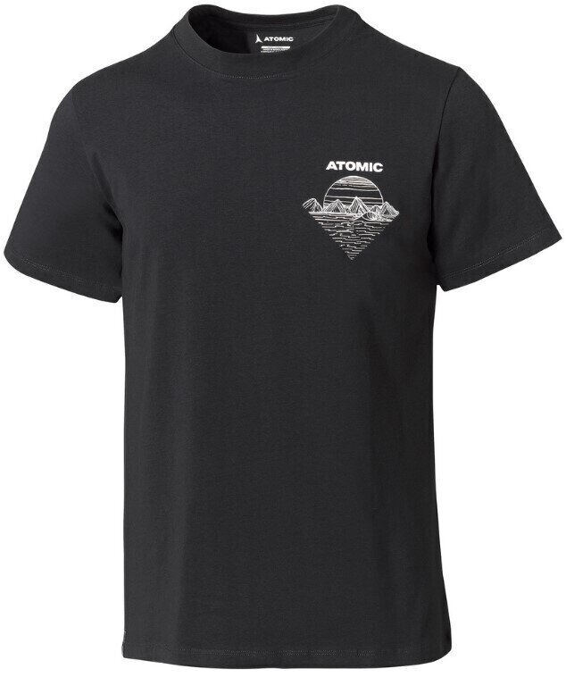 Camiseta de esquí / Sudadera con capucha Atomic Alps Bent Chetler T-Shirt Black M Camiseta