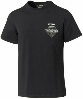 Camiseta de esquí / Sudadera con capucha Atomic Alps Bent Chetler T-Shirt Black M Camiseta - 1