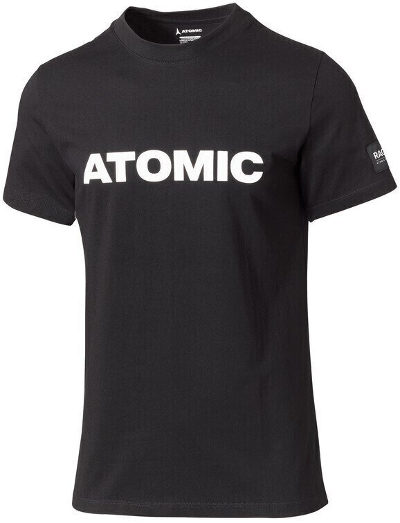 Φούτερ και Μπλούζα Σκι Atomic RS T-Shirt Black M Κοντομάνικη μπλούζα