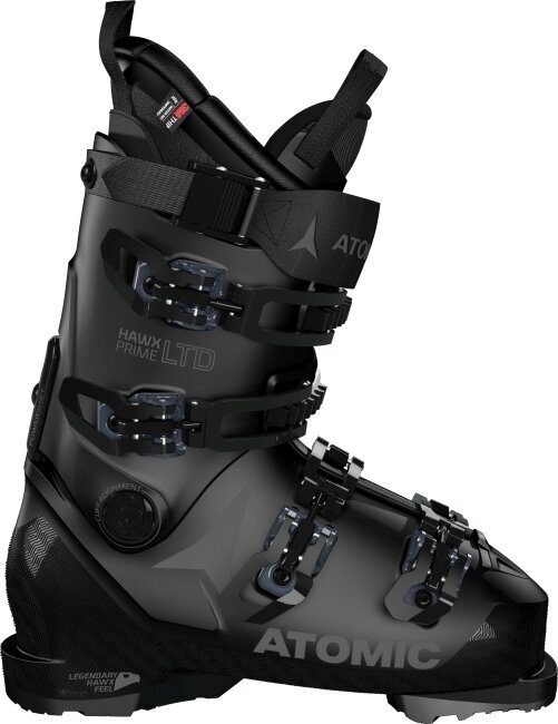 Обувки за ски спускане Atomic Hawx Prime LTD Black/Gunmetal 28/28,5 Обувки за ски спускане