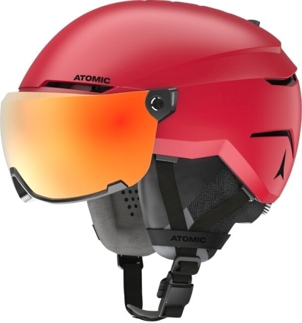 Lyžařská helma Atomic Savor Amid Visor HD Red S (51-55 cm) Lyžařská helma