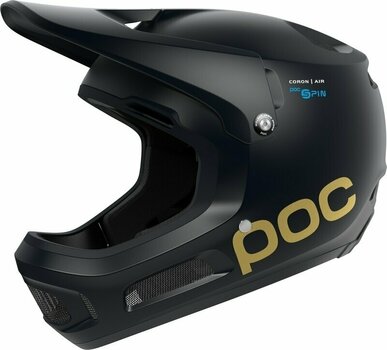 Cyklistická helma POC Coron Air SPIN Fabio Fabio Edition Uranium Black Matt/Gold 51-54 Cyklistická helma - 1