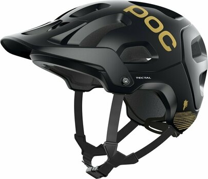 Bike Helmet POC Tectal Fabio Fabio Edition Uranium Black Matt/Gold 59-62 Bike Helmet - 1