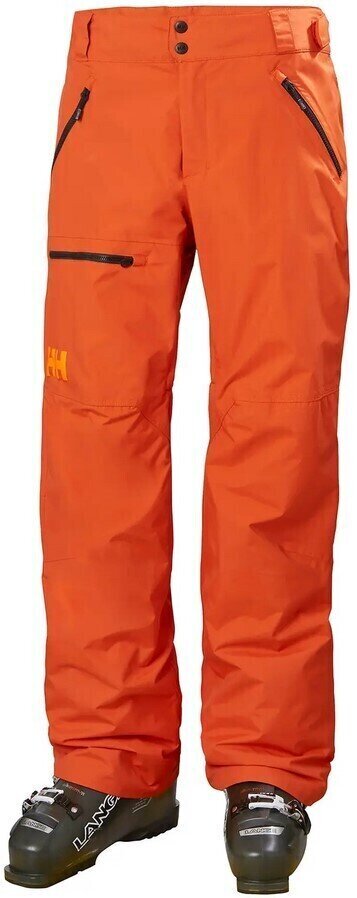 Pantalone da sci Helly Hansen Sogn Cargo Arancione 2XL