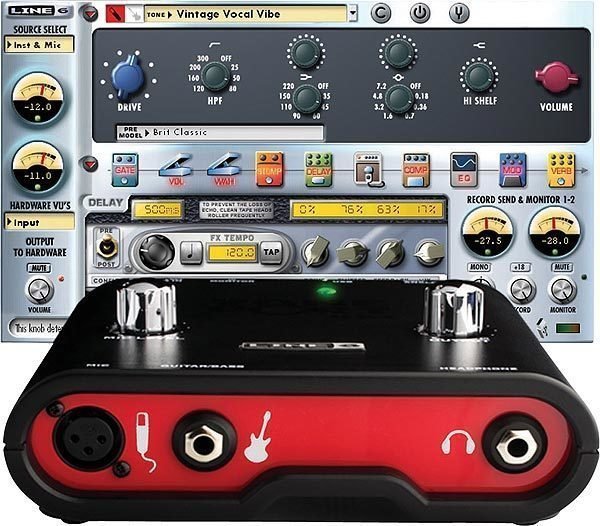 USB-audio-interface - geluidskaart Line6 TONEPORT UX 1